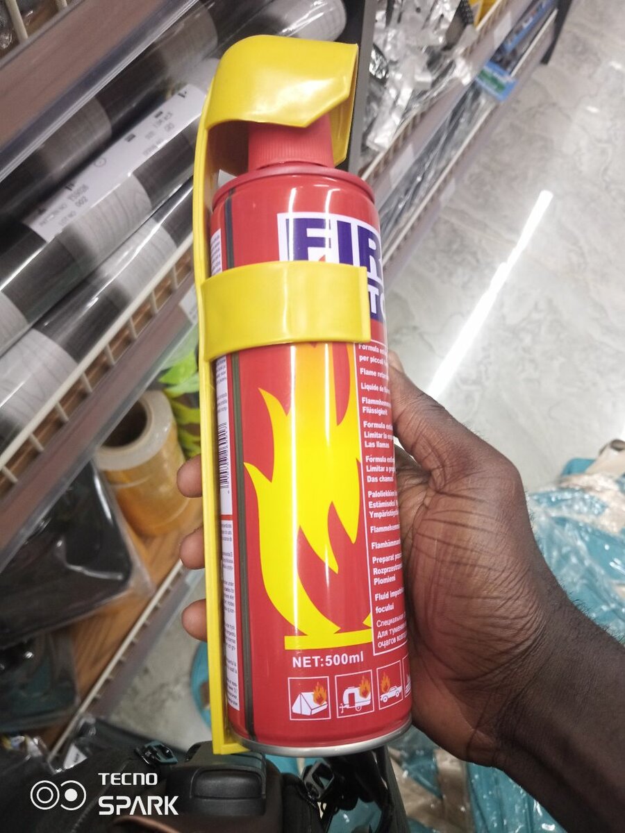 Extincteur Aérosol 500ml