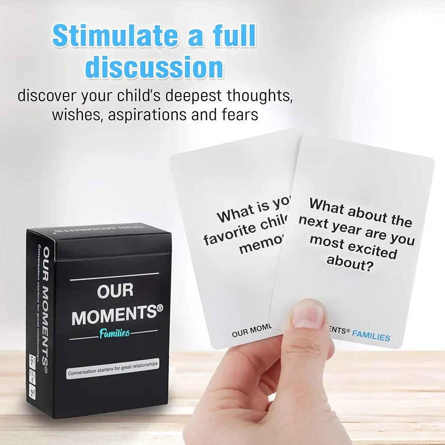 Our moments families card games