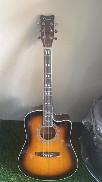 Fender semi acoustic guitar