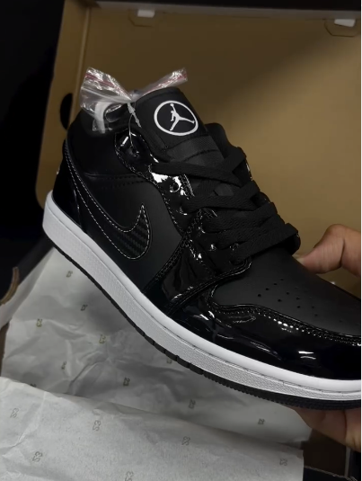 Кроссовки Nike Air Jordan 1 Low AllStar Retro Carbon черные