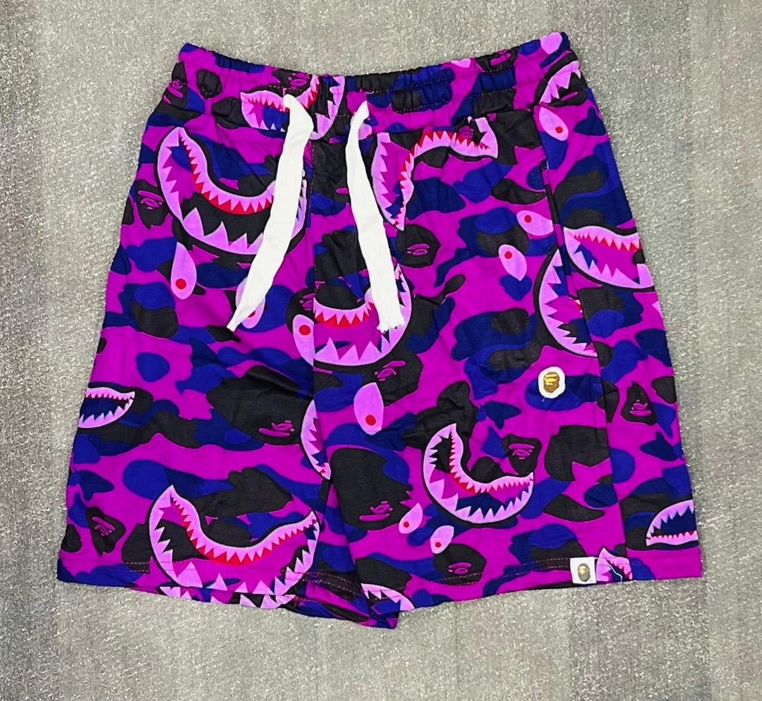 Shorts de bain camouflage requin