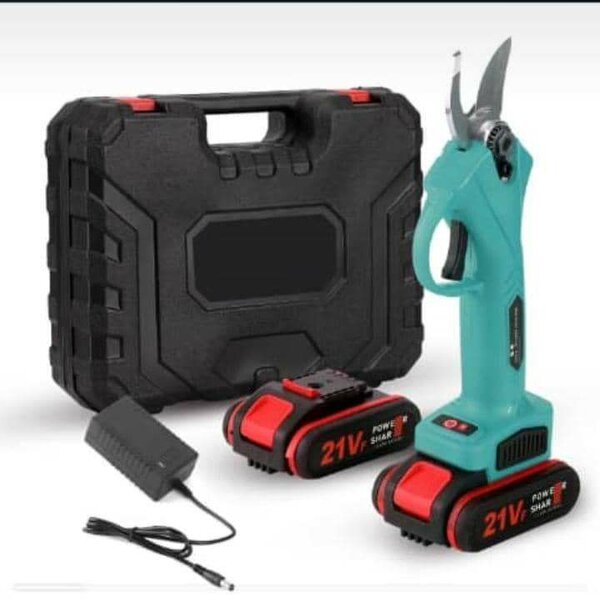 Sécateur électrique.