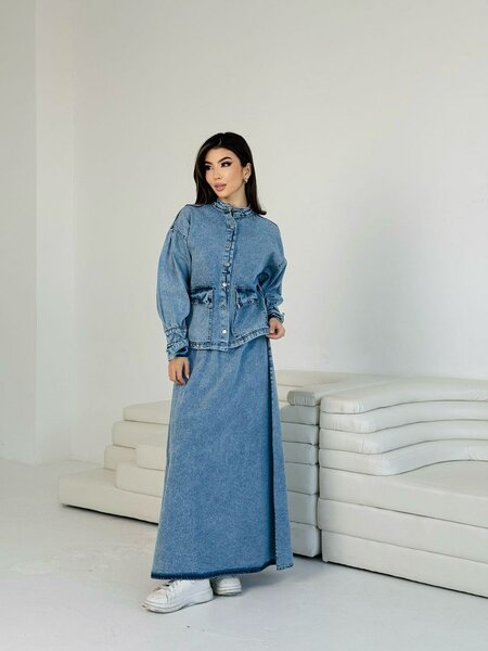 Шикарная джинсовая двойка