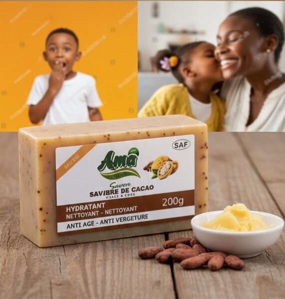 Savon hydratant cacao