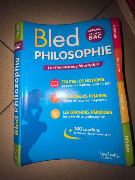 Bled Philosophie BAC Référence