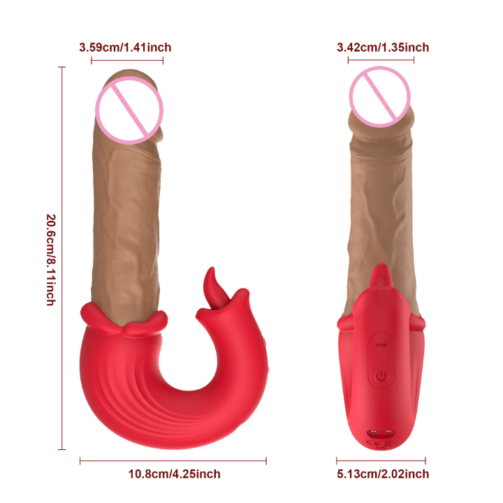 Vibromasseur Réaliste Rechargeable