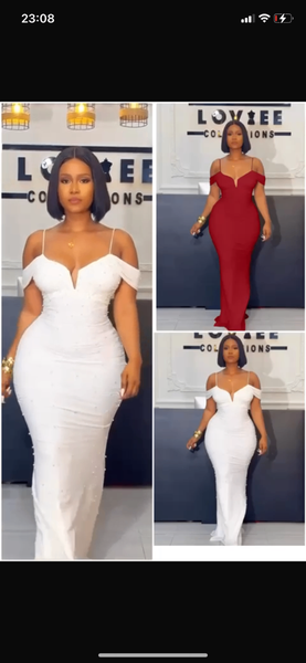 Jolie robe de soirée pour femme