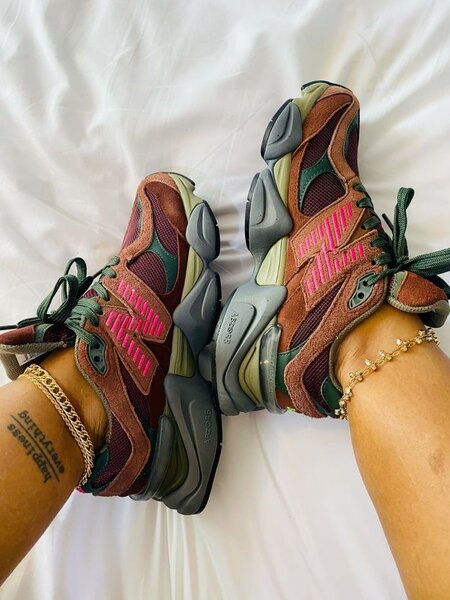 Sneakers tendance multicolores