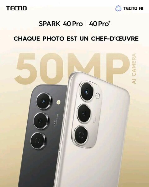 Smartphone Tecno Spark 40 Pro