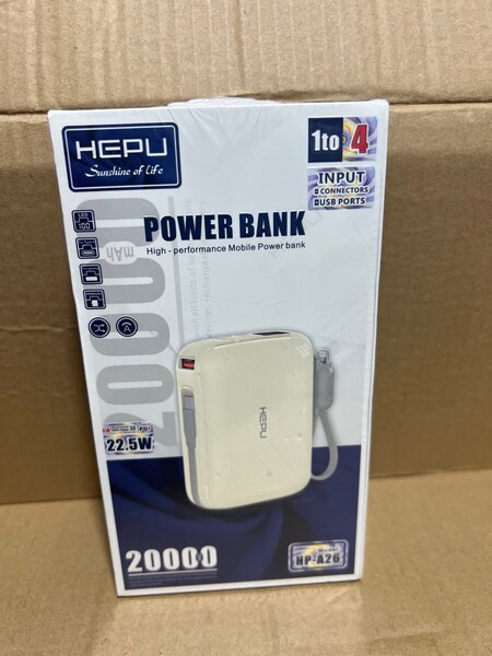 Hepu Power Bank 20000mAh