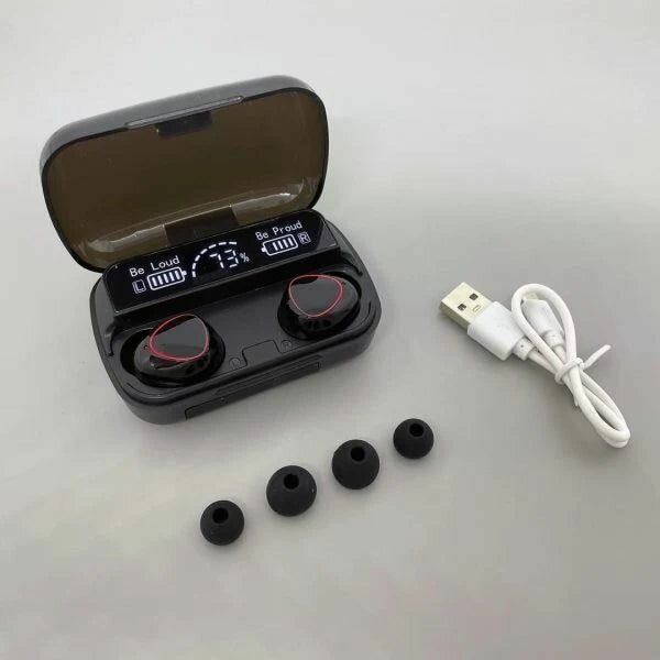 M10 Air buds with Bluetooth earbuds a stereo earphones