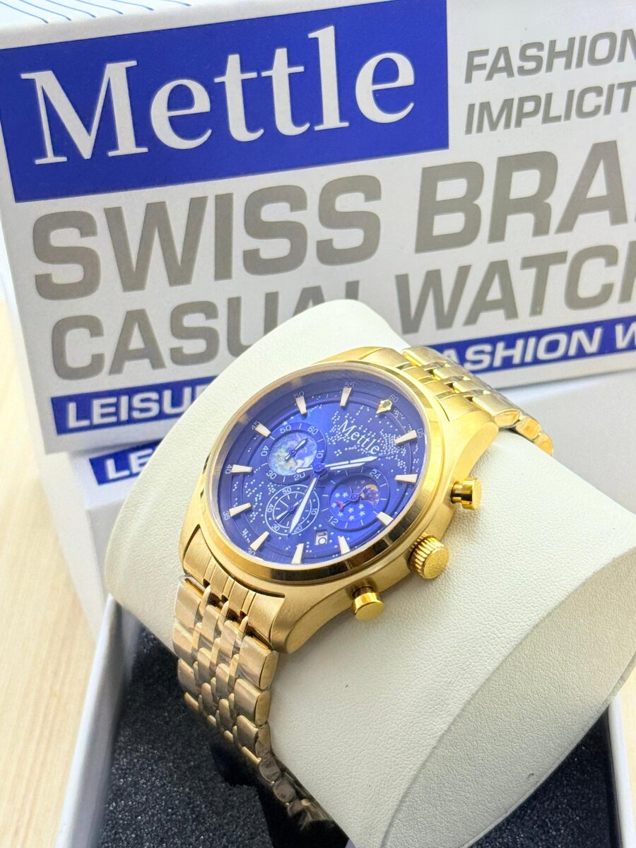 Montre Mettle Luxe Or