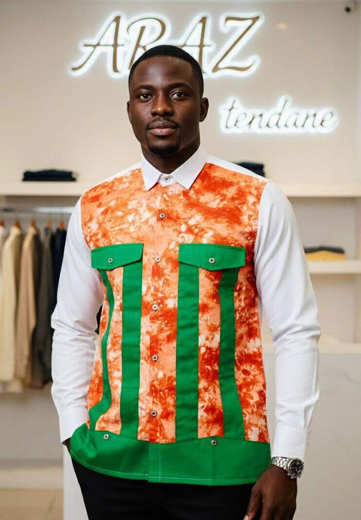 Chemise homme colorée élégante