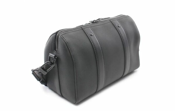 Sac de voyage en cuir noir