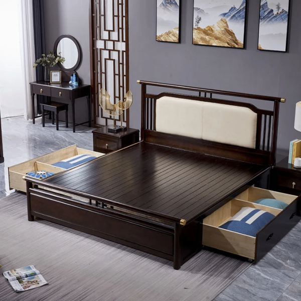 Lit design avec rangement