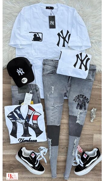 Ensemble T-shirt et Jeans NY