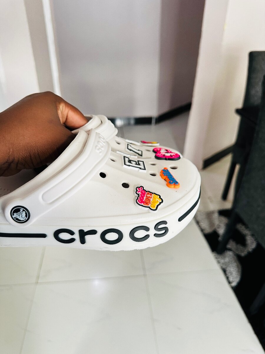 Crocs White 7.8