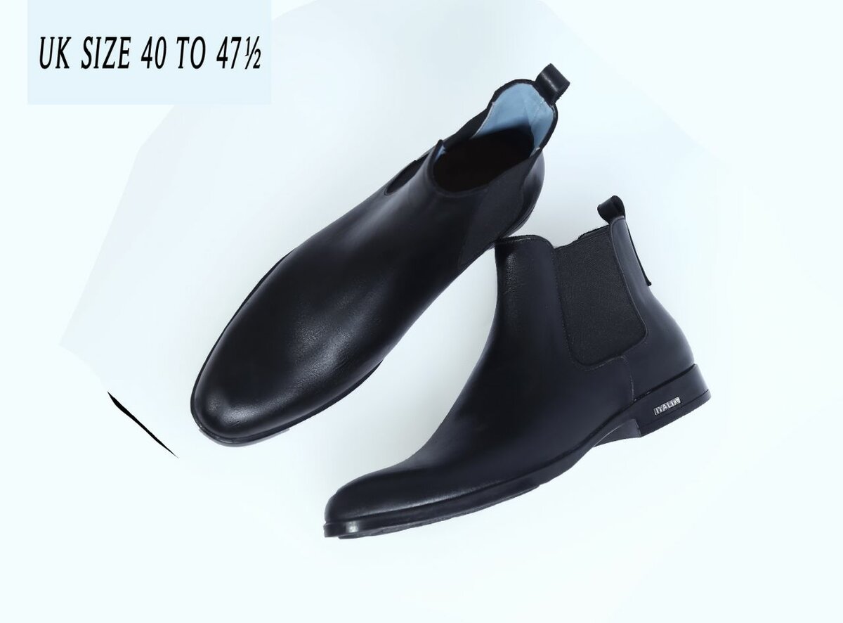 Dress Boots Premium  Leather Chelsea Boots