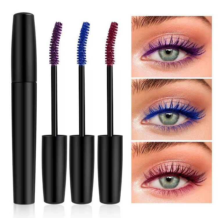 Mascara colorée longue tenue