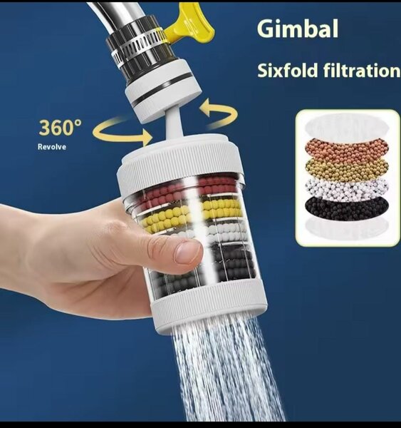 Filtre d'eau robinet 360°