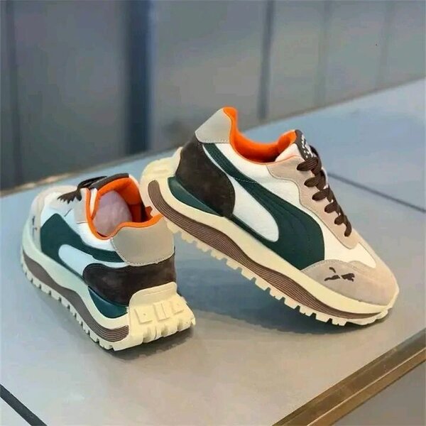 Sneakers rétro élégantes