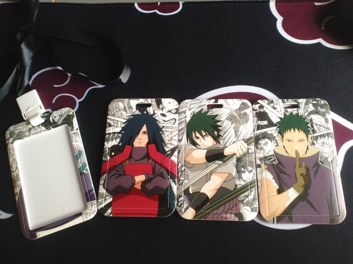 Naruto ID card holders