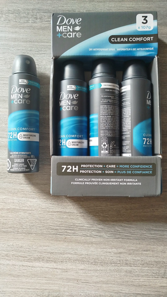 dove men care déodorant