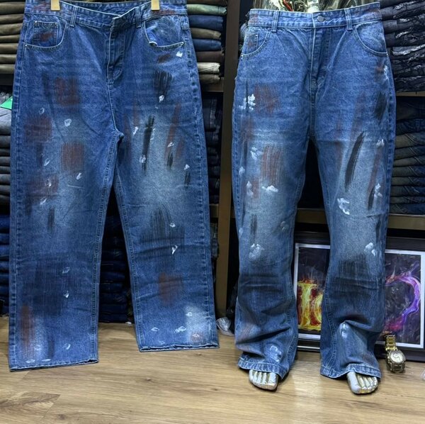 Jeans décontractés style vintage