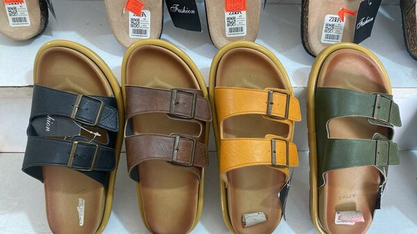 Sandales confortables à boucles