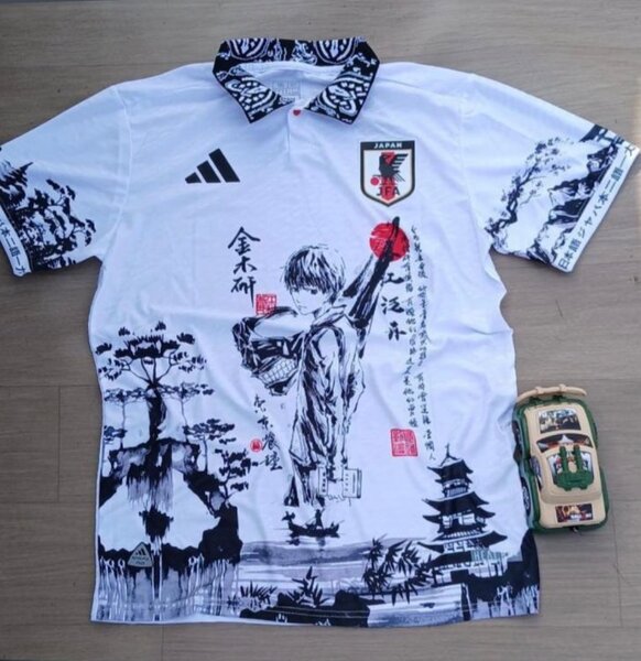 Maillot de football style japonais