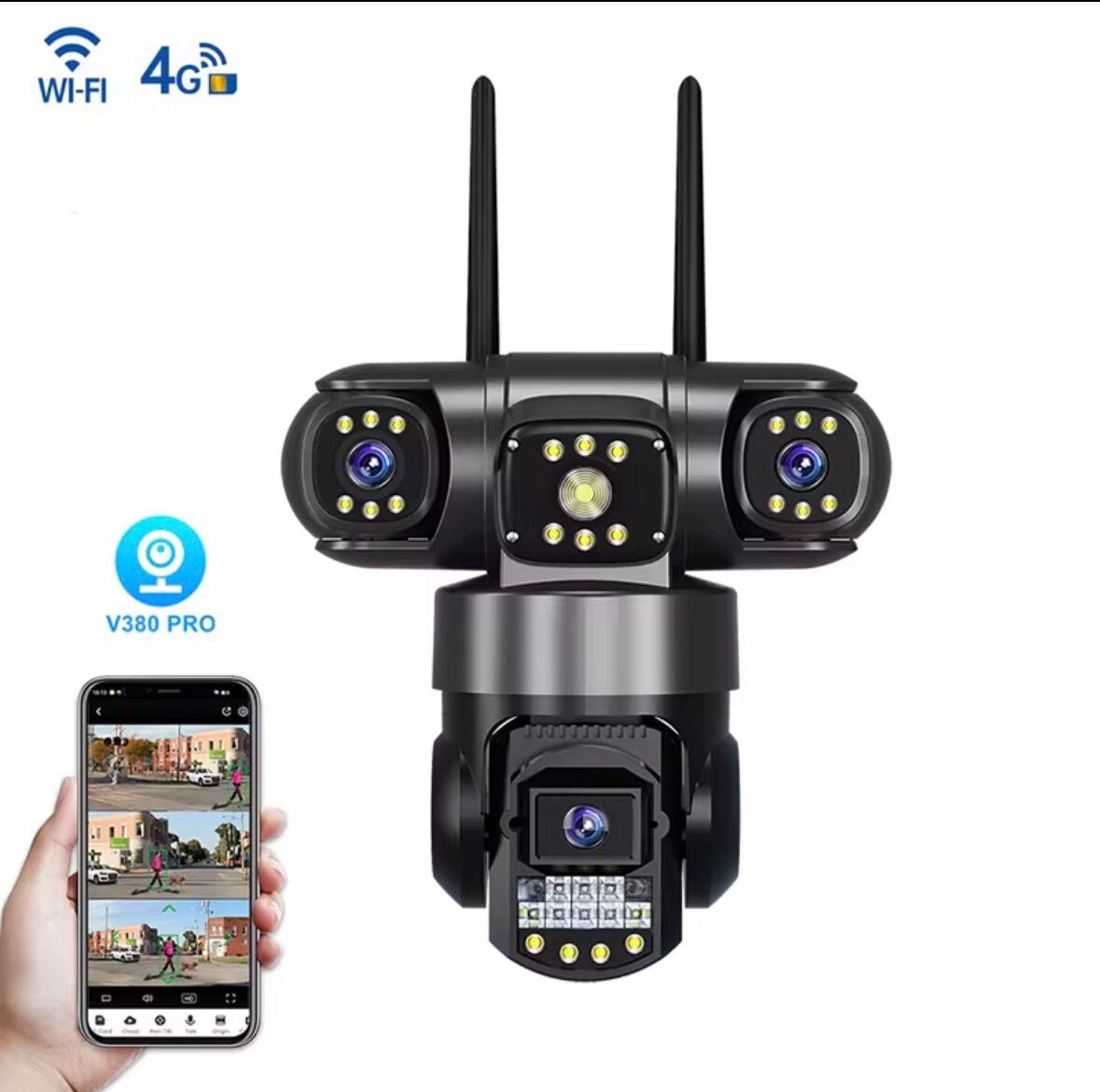 Caméras du surveillance 380°