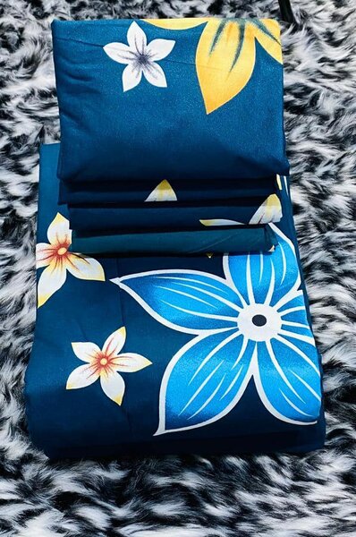  set includes 2 bedsheets and 4 pillowcases.