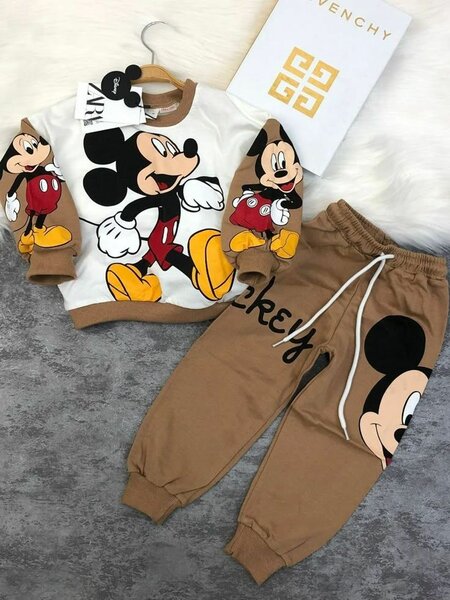 Ensemble enfant sweat Mickey et pantalon