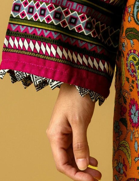 Morbagh 2pc unstitch khaddar suit