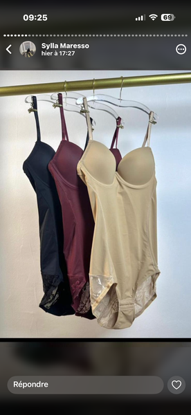 Body sculptant armé confortable