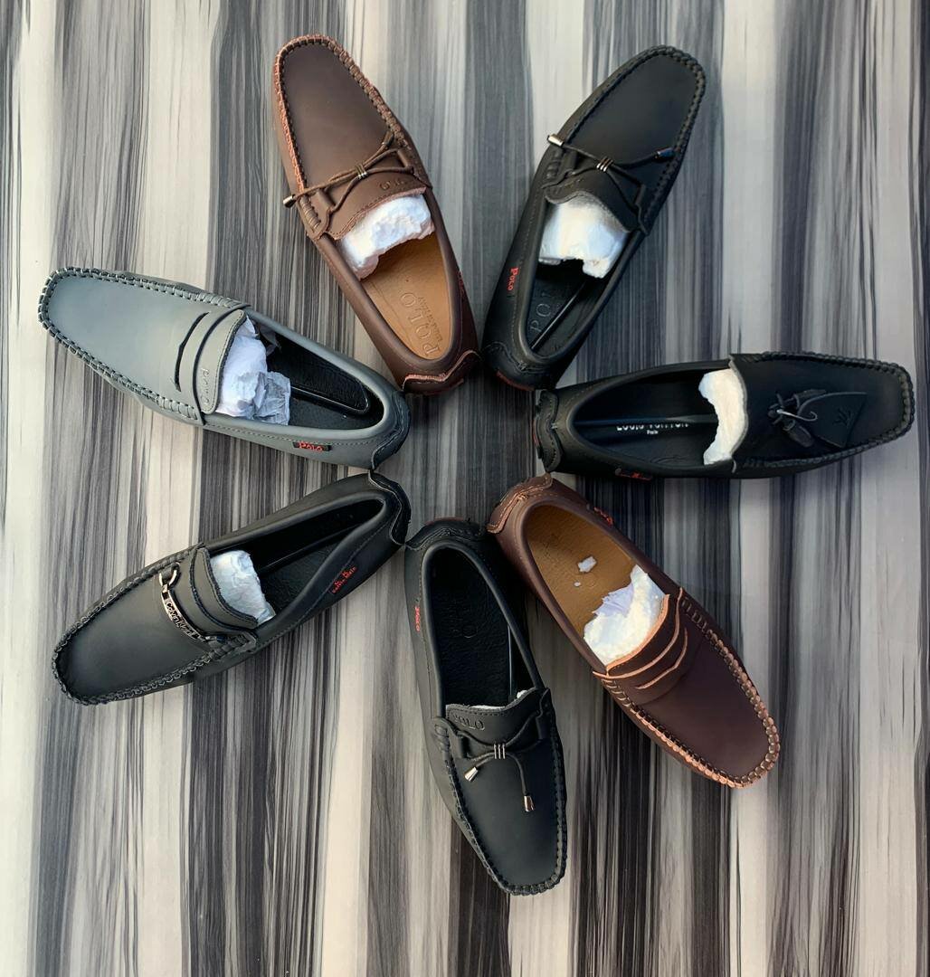 Clark leather loafers