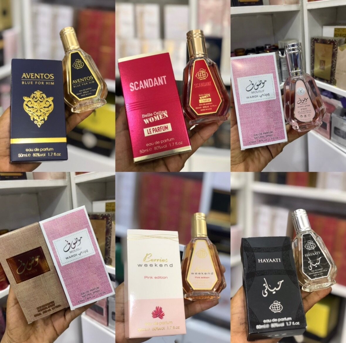 Arabic perfumes