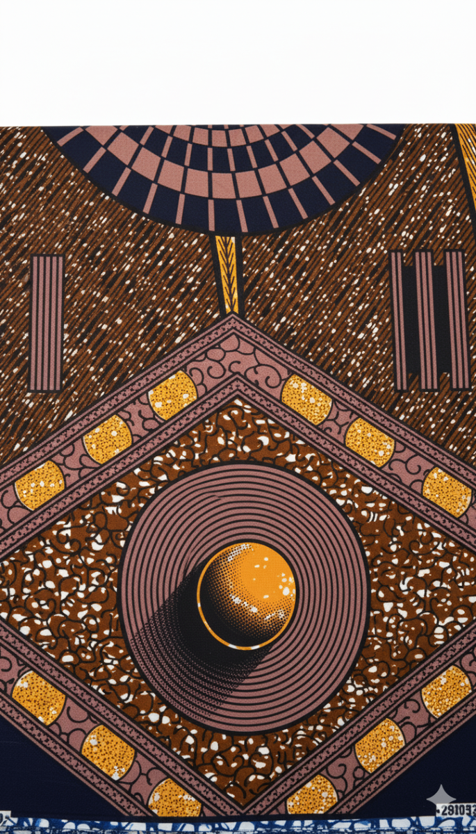 Pagne Wax Africain Géométrique