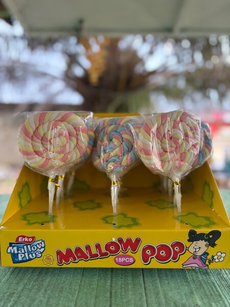 Sucettes Mallow Pop Arc-en-ciel