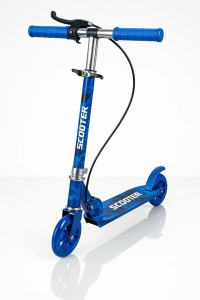 Trottinette Pliant Enfant Bleu