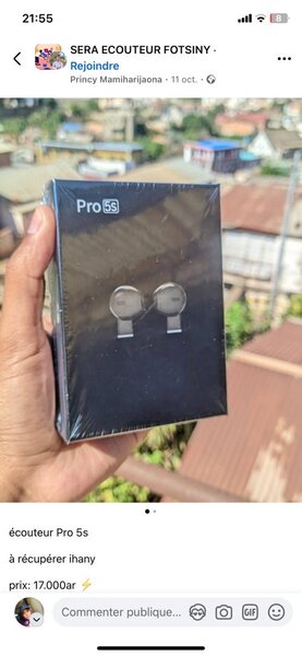 Écouteurs Pro 5s Sans Fil