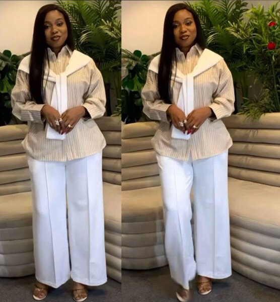 Pantalon large femme chic et moderne