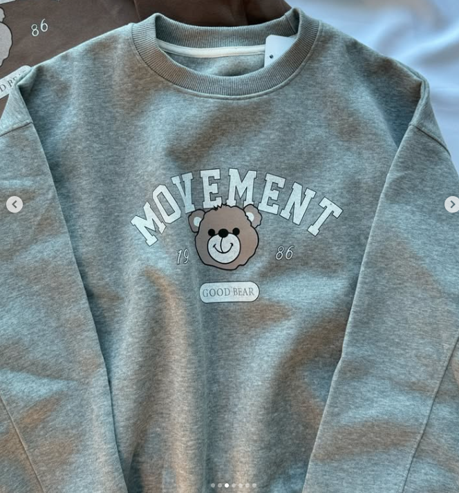 Свитшот с принтом Movement