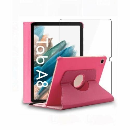 Étui rose pour tablette Tab A8