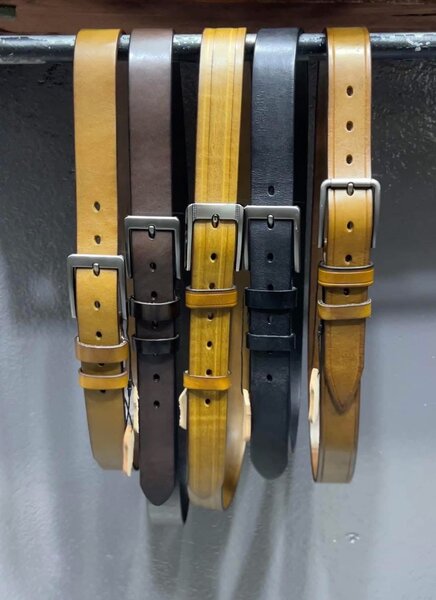 Leather belts