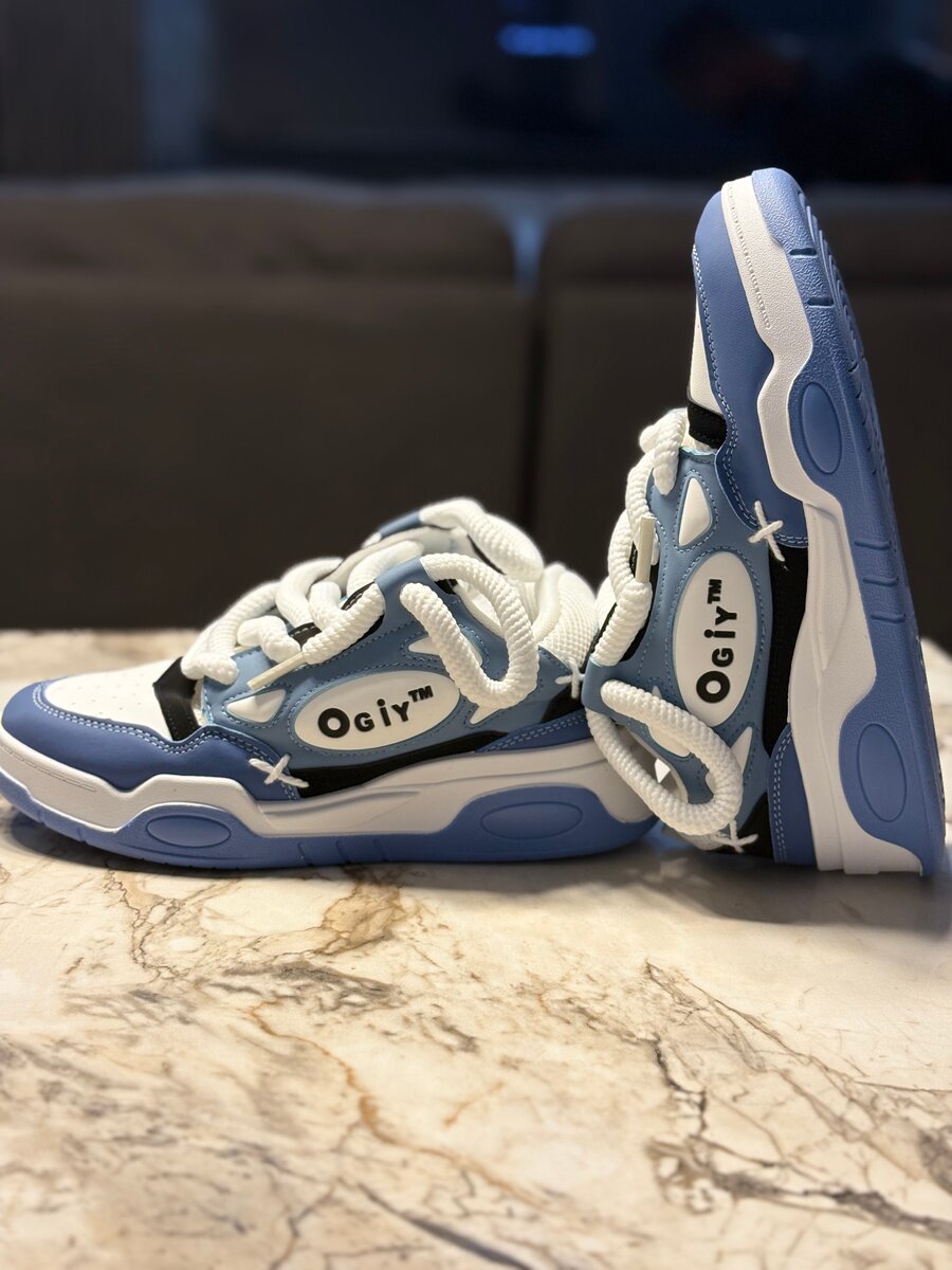 Chaussures Oaig - Baskets basses bleu