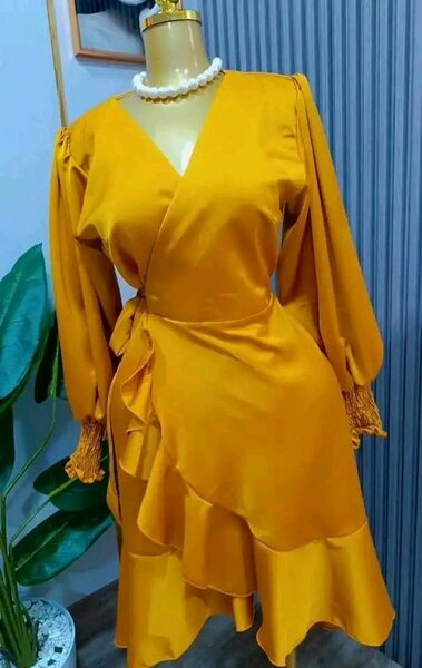 Robe élégante en satin