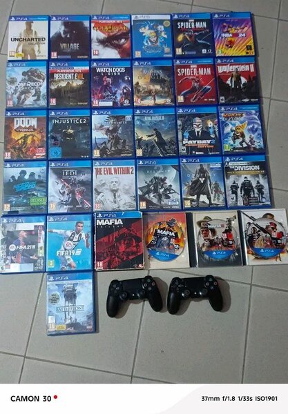 Collection cd Vidéo PS4