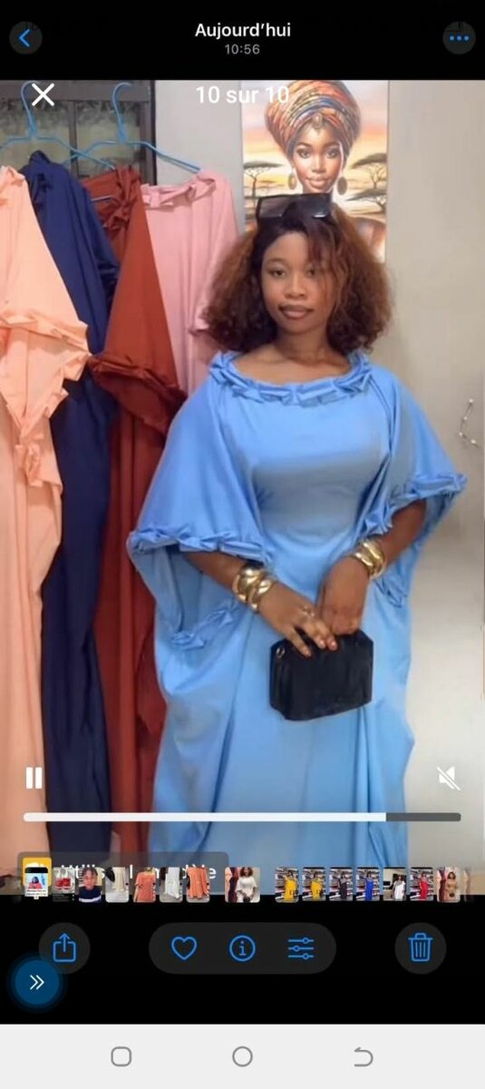 Robe Caftan Élégante Femme