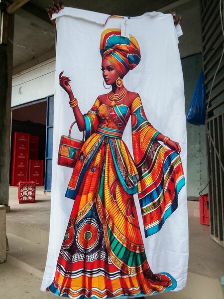 Robe imprimée africaine